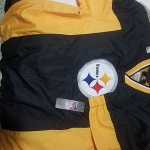 Steelers pullover jacket